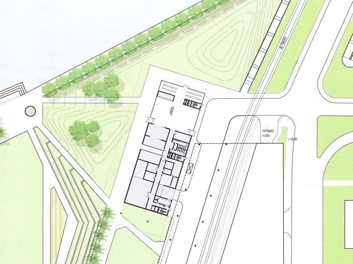 Tampa Museum of Art Site plan 1